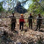 Patroli Terpadu, Upaya TNI-Polri di Kecamatan Toba Cegah Karhutla