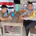 Ini yang Disampaikan Bhabinkamtibmas Saat Ngopi Bersama Masyarakat