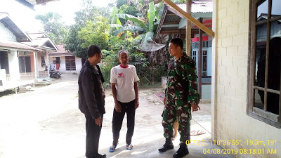 Sinegritas TNI Polri Dalam Menjaga Desa Binaan Melalui Patroli