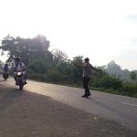 Pelayanan Kepada Masyarakat Bhabinkamtibmas Laksanakan Strong Point Pagi