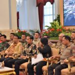Kapolres Sanggau Duduk Bersama Presiden RI