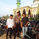 Briptu Nikson Bulan Amankan Jalannya Ibadah Sholat Idul Adha