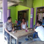Bhabinkamtibmas Ngopi Bersama Warga Binaannya