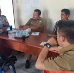 Bripka Warjianto Ajak Perangkat Desa Bersama-sama Tanggulangi Karhutla