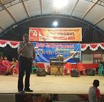 Kapolsek Parindu Hadiri Acara Rangkaian Hut RI di Desa Suka Mulya