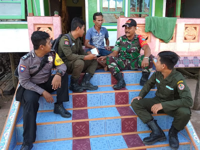 Patroli Pencegahan Karhutla Bhabinkamtibmas  Jalin Sinegritas Bersama Bhabinsa dan Manggala Agni