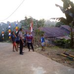 Patroli di Desa Binaan Bripka Saprin Gunawan Himbau Stop Karhutla