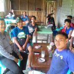 Ngopi Bersama Masyarakat Bripka Darmawan Himbau Tolak Berita Hoax