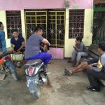 Briptu Ricky Andrian Sambangi Warga Masyarakat Serta Berikan Pesan Kamtibmas