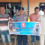 Dengan Menggunakan Spanduk Bhabinkamtibmas Cegah Adanya Karhutla
