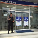 Anggota Sabhara Polres Sanggau Laksanakan Kegiatan Pengamanan Bank