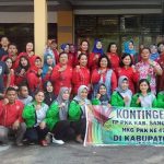 Sebanyak 100 Peserta Tim PKK Kabupaten Sanggau Ikuti BBGRM XVI dan HKG PKK ke-47 di Kabupaten Sambas