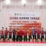 Hadiri Ramah Tamah HUT PWRI ke-57, Bupati Sanggau: PWRI Adalah Rumah Kita