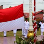 DIGELAR UPACARA DETIK-DETIK PROKLAMASI PERINGATAN HUT RI KE-73 DI KABUPATEN SANGGAU