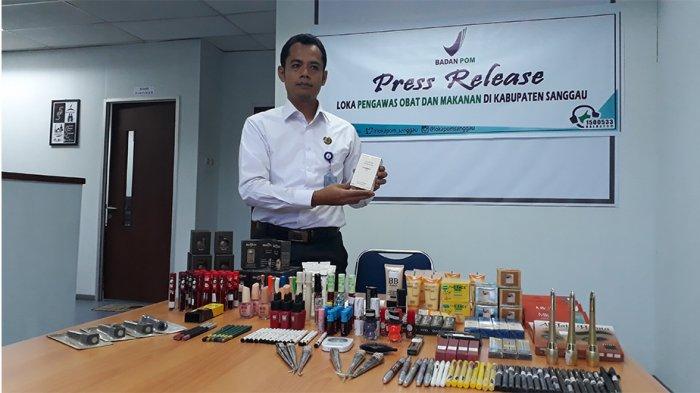 Loka POM Sanggau Sita Ribuan Kosmetika Ilegal