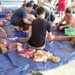 Hari Raya Idul Adha, Sekretariat DPRD Sanggau Potong Dua Ekor Sapi Kurban