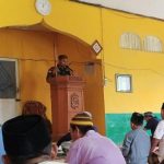 Jadi Khatib di Masjid Perbatasan Sekayam, Ini Yang Disampaikan Sertu Khairil