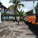 Wabup Yohanes Ontot Pimpin Apel Pagi di Posko TRC BPBD Sanggau, Sampaikan Hal Berikut