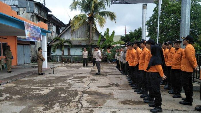 Wabup Yohanes Ontot Pimpin Apel Pagi di Posko TRC BPBD Sanggau, Sampaikan Hal Berikut
