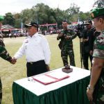 TMMD REGTAS KE-99 KODIM 1204 SANGGAU TAHUN 2017 RESMI DITUTUP