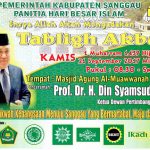 Gerakan Dakwah Kebangsaan Menuju Sanggau Yang Bermartabat, Maju dan Terdepan