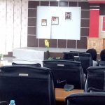 Bupati Saat Menyampaikan Jawaban Atas PU Fraksi Terkait Pembahasan Raperda Perubahan APBD Tahun 2019