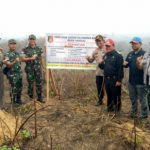Kapolres Sanggau Segel Lahan di Areal PTPN XIII