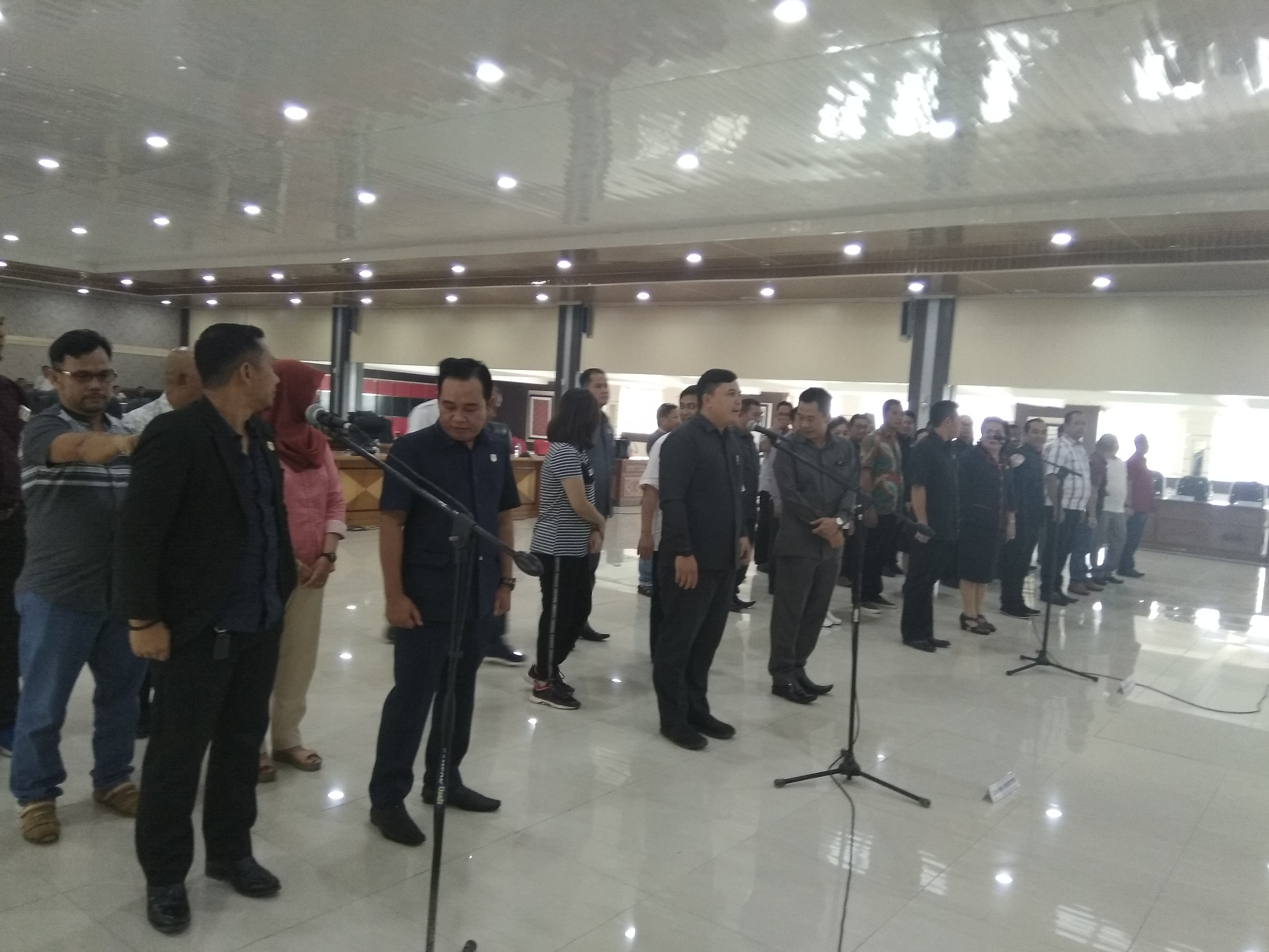 40 Anggota DPRD Sanggau Terpilih Ikuti  Gladi Bersih