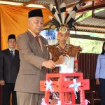 PENYULUTAN OBOR TRI PRASETYA MEMPERINGATI HUT RRI KE 74