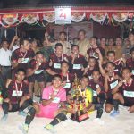 Bupati Sanggau hadiri Penutupan Turnamen Sepak Bola Mungguk Pasir