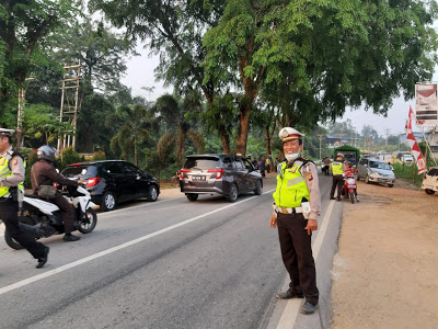 Ops Patuh 2019 Satlantas Sanggau Gelar Razia di Simpang PLN Sanggau