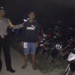 Sambangi Tukang Parkir Serta Himbau Selalu Waspada Adanya Kasus Pencurian