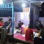 Sambangi Pos Kamling, Bhabinkamtibmas Himbau Waspada Tindak Kejahtan