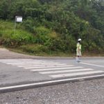 Strong Point Pagi Bhabinkamtibmas di Depan SMP Bukit Pengharapan Balai Karangan