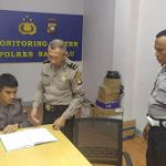 Kasiwas dan Kasi Propam Cek Anggota Piket Monitoring Center