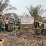Kapolres Sanggau Pimpin Penyegelan Lahan PTPN XIII