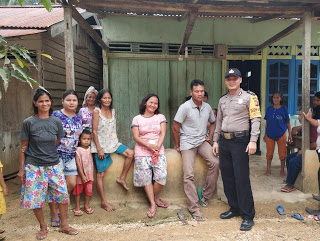 Temui Warga Desa Binaan, Anggota Bhabinkamtibmas Polsek Jangkang Beri Himbauan Kamtibmas