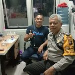 Sambangi Satpam Bank BRI Bhabinkamtibmas Berikan Himbauan Kamtibmas