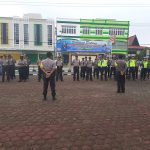 Dihari Minggu Polres Sanggau Tetap Laksanakan Apel Pagi