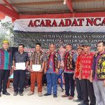 Masyakat Adat 7 Desa di 4 Kecamatan Wilayah Kerja PT MAS Sanggau Gelar Ritual Adat Ncangi