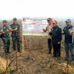 Polisi segel lahan PTPN XIII di Sanggau