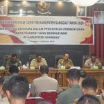 Rakor Camat Se – Kab.Sanggau Dalam Percepatan Pembentukan Desa Mandiri