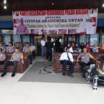 Bakti Kesehatan Biddokkes Polda Kalbar Bersama Civitas Akademika Untan