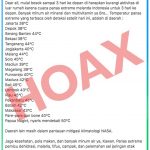 Hoaks Gelombang Panas Melanda Wilayah Indonesia