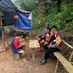 Himbau Jangan Karhutla Briptu Juni Santoso Gencar Laksanakan Kegiatan Patroli