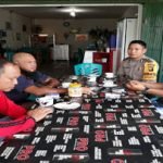 Sambil Ngopi Brigadir Yanmaro Sampaikan Pesan Kamtibmas