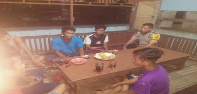 Brigadir Ahmad Kardoyo Himbau Pemuda di Desa Binaan Bijak Dalam Bermedsos