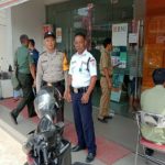 Sambangi Bank BNI Bhabinkamtibmas Sampaikan Himbauan Kamtibmas