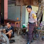 Sambangi Bengkel Bhabinkamtibmas Sampaikan Pesan Kamtibmas
