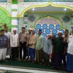Menyambangi Tokoh Agama Bripka Saprin Gunawan Sampaikan Himbauan Kamtibmas